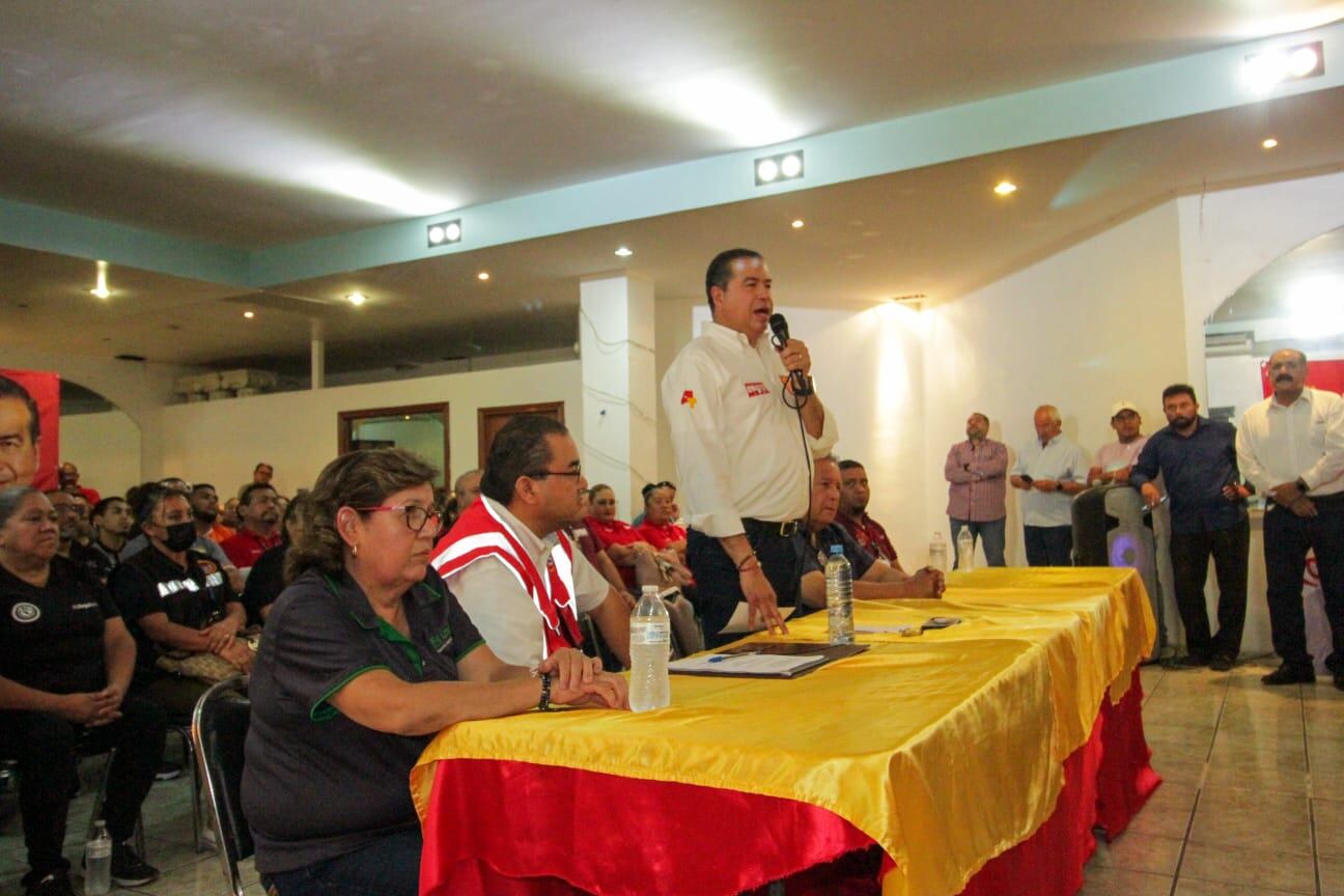 Elecciones 2023: Ricardo Mejía recibe el apoyo de CTM región Norte