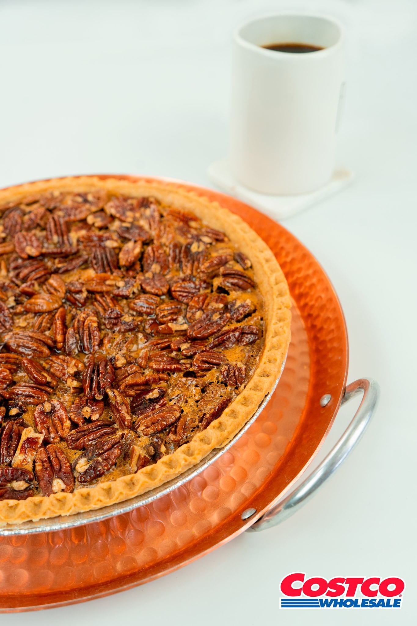 Pay de nuez de Costco.