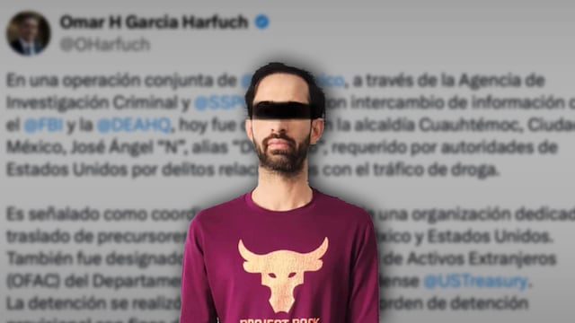 Harfuch confirma captura de “Don Flaco” con fines de extradición a Estados Unidos