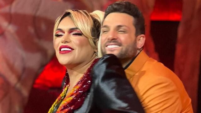 Wendy Guevara y Nicola Porcella