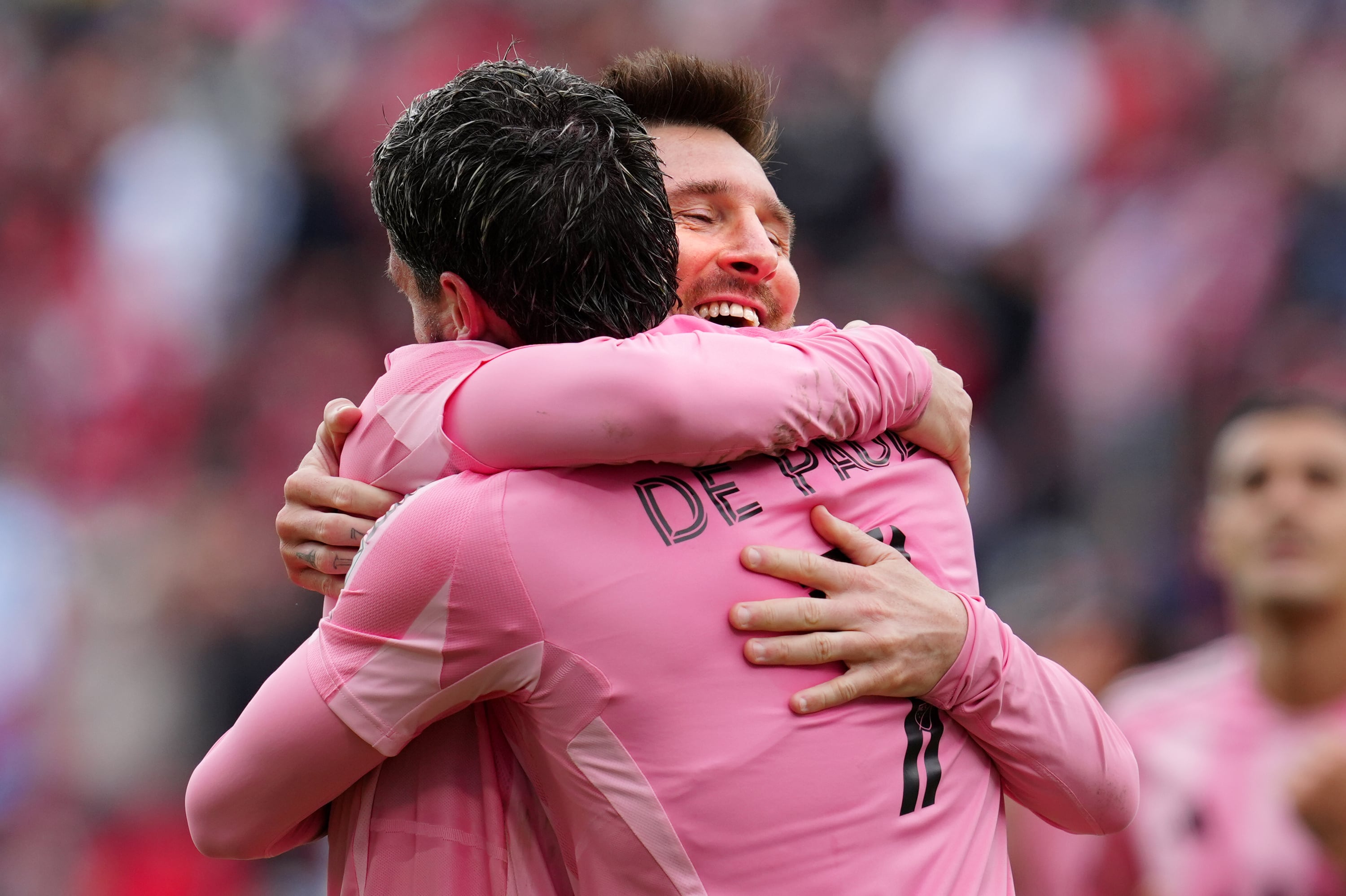 Lionel Messi celebra nuevo récord