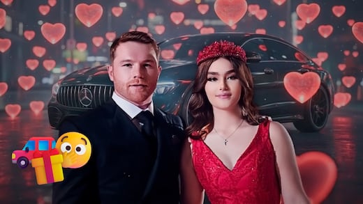 Así sorprendió Canelo Álvarez a su hija Emily con un Mercedes de 4 millones