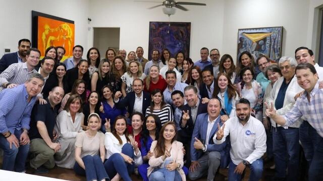 Mexicanos en Houston con panistas/Sergio Arturo Vela, para Plácido Garza