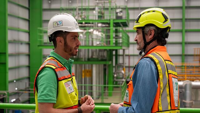 Pepe Couttolenc, del Partido Verde, a la izquierda