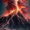 Inteligencia artificial imagina cómo será el fin del mundo y muestra un volcán en erupción (VIDEO)