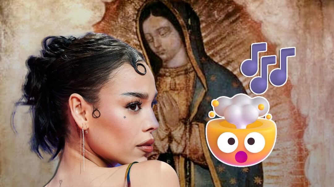 Danna Paola volverá a usar la imagen de la Virgen de Guadalupe, ahora para su canción Khe Calor