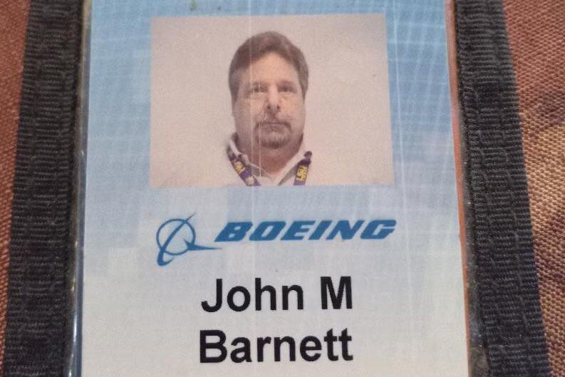 Muere John Barnett, ex trabajador de Boeing