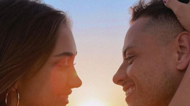 Chicharito Hernández y Nicole McPherson