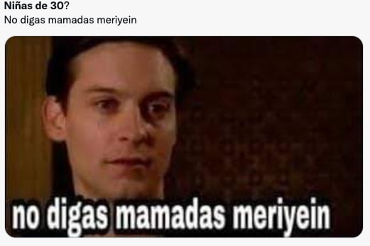 Memes Niñas de 30
