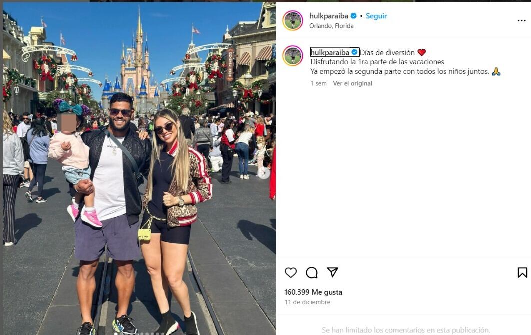 Hulk y Camila Angelo tendrán su segundo hijo.