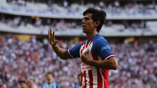 J.J. celebra un gol con el Rebaño