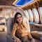 Andrea Chávez insinúa uso de Photshop en fotos de su familia dentro de avión de la Sedena