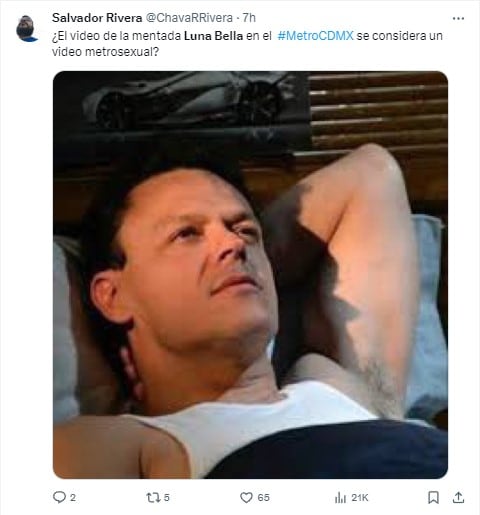 Memes de Luna Bella por su video de contenido sexual en Metro CDMX