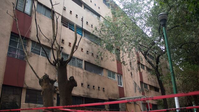 Edificio 52 de la Unidad Habitacional Lindavista