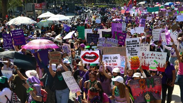 Así se vive la la marcha del 8M por el Día Internacional de la Mujer 2023 desde CDMX