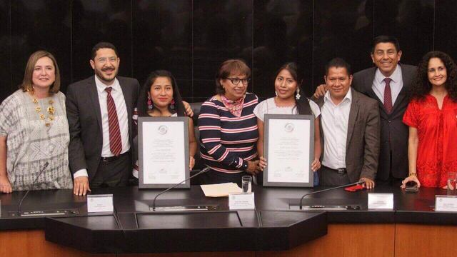 Reconocimiento a Yalitza Aparicio.