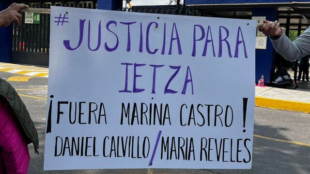 Protesta por justicia para Ietza Abril