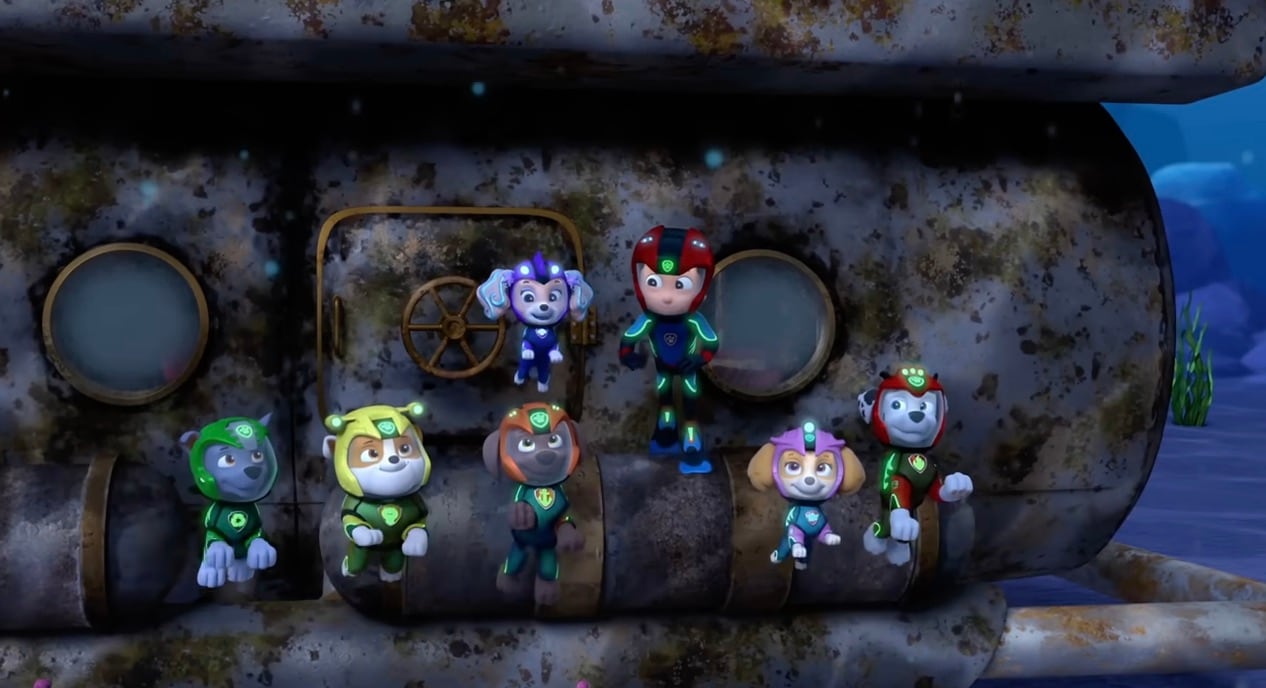 Paw Patrol por Día Mundial de los Arrecifes