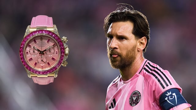 Lionel Messi apareció con un reloj de lujo con un valor que supera el costo de nueve de sus compañeros en Inter Miami