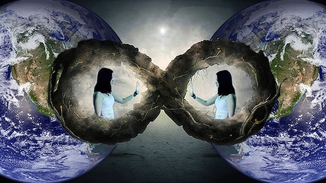 Representación de un universo paralelo