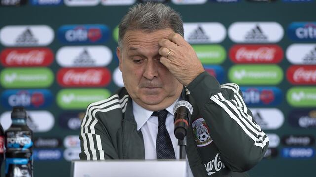 Martino a la hora de ser presentado.