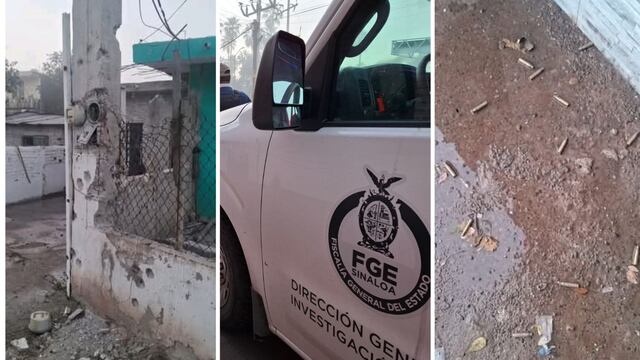 Balaceras en Culiacán 26 de diciembre