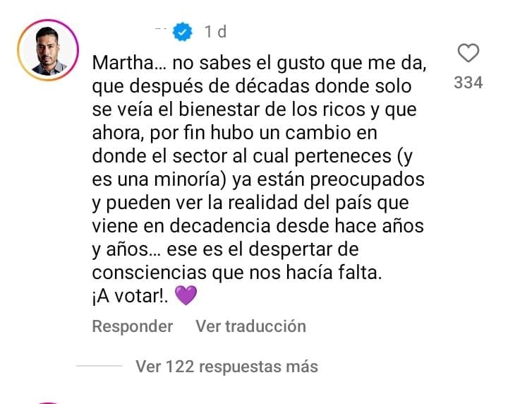 Comentarios contra Martha Debayle