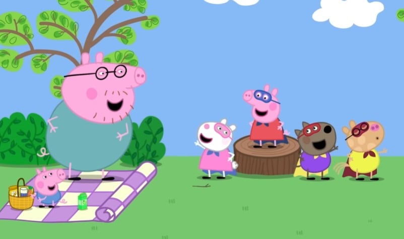 Super Peppa Pig y sus amigos superhéroes