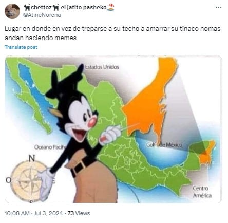 Memes de tinacos amarrados y con nombre del dueño inundan X