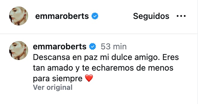 Emma Roberts despide a Hayden Panettiere tras muerte con un emotivo mensaje