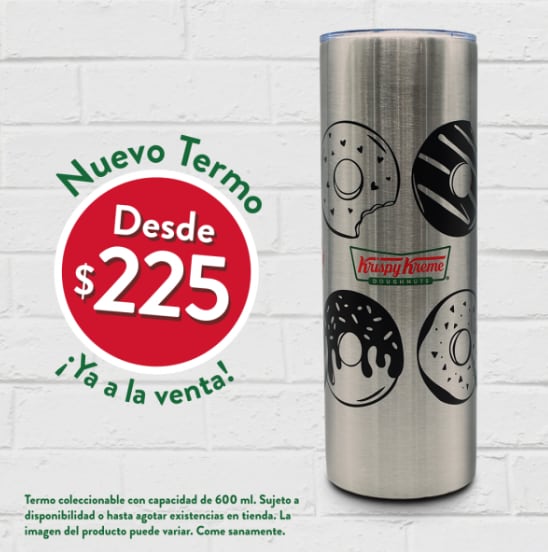 Krispy Kreme termo navideño