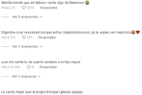 Fans reaccionan a Dua Lipa cantando Héroe de Enrique Iglesias.