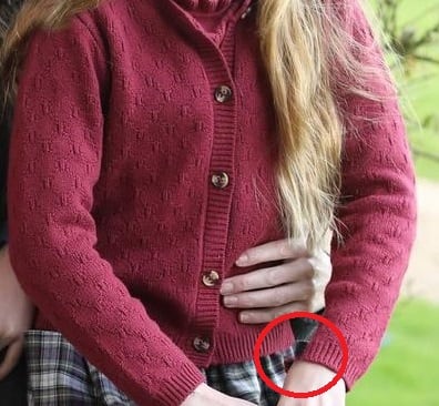 Foto de Kate Middleton editada