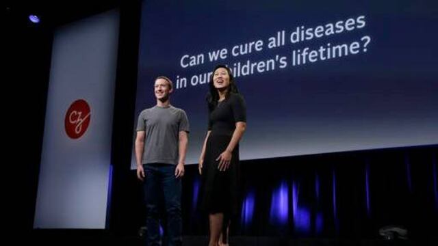 Mark Zuckerberg junto a su esposa Priscilla Chan.