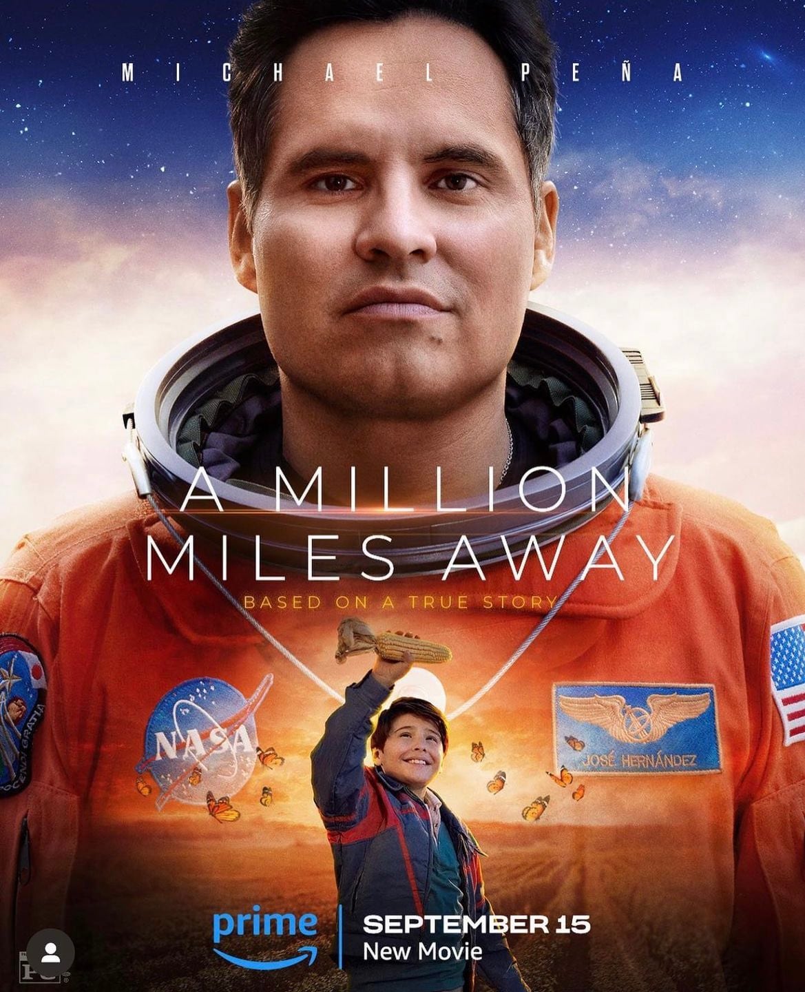 ¿Quién es José Hernández, el astronauta mexicano que será interpretado por Michael Peña en nueva película de Amazon Prime Video?