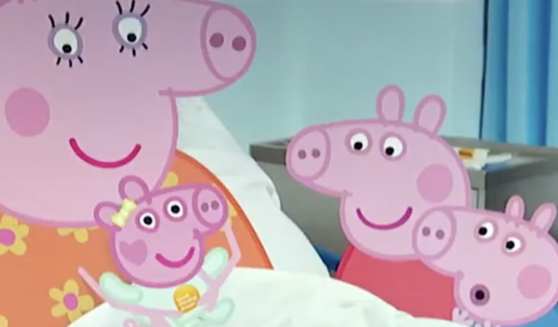 Evie y Peppa Pig