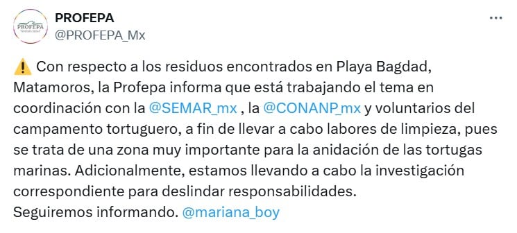 SpaceX y su basura contaminan playa de Tamaulipas