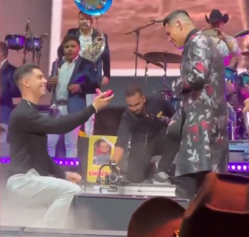 Piden matrimonio de Jhonny Caz, de Grupo Fime