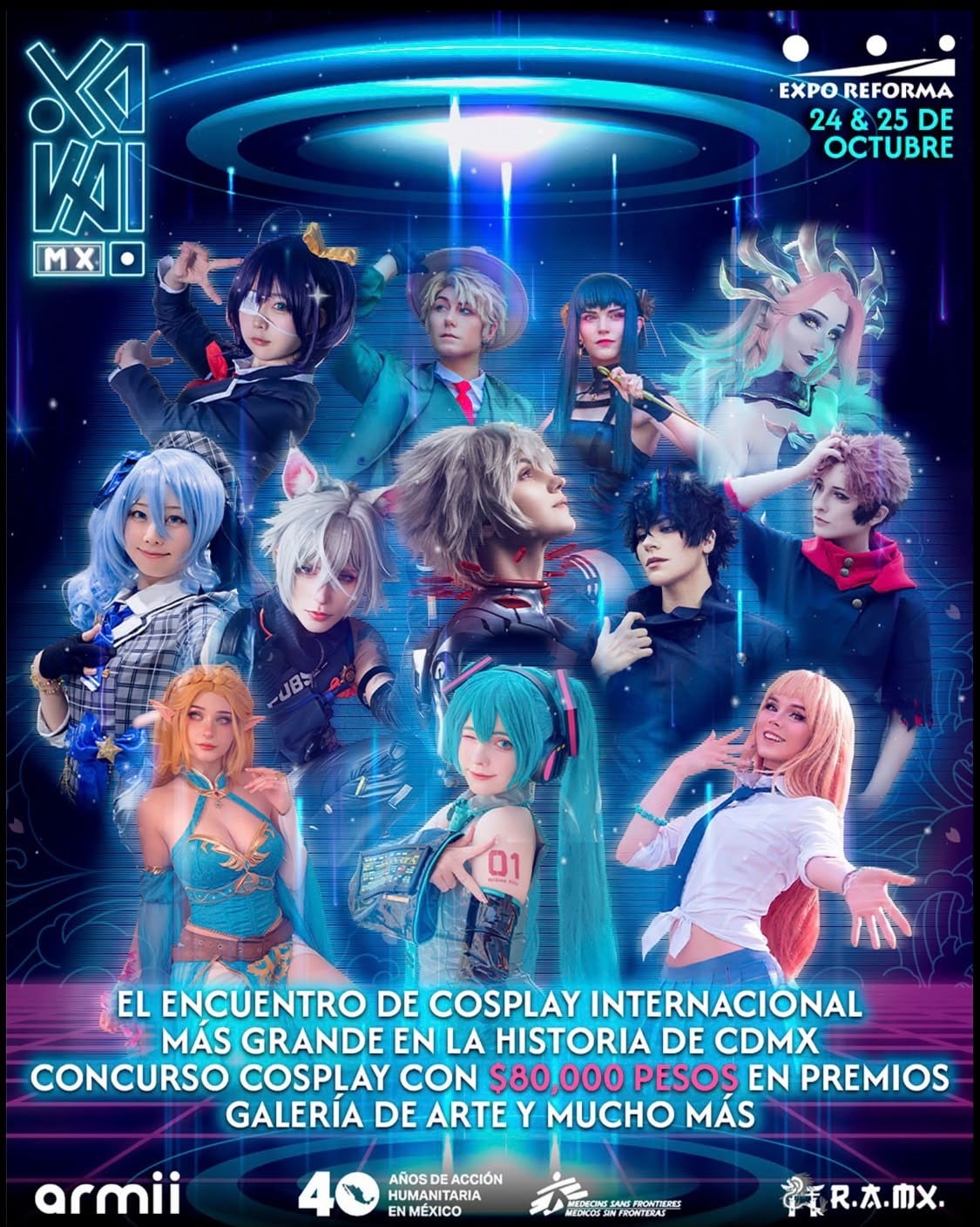 ¿Eres fan del cosplay? Expo Yokai 2026 repartirá 80 mil pesos en premios