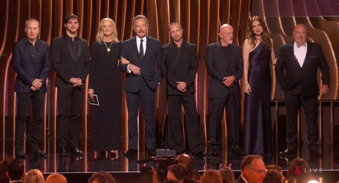 Elenco de Breaking Bad en los SAG Awards 2024