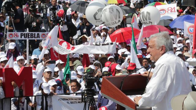 AMLO se reunión con agremiados de la CTM