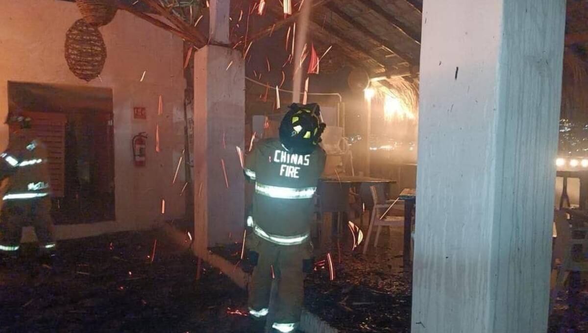 Queman el restaurante Kalei de Acapulco