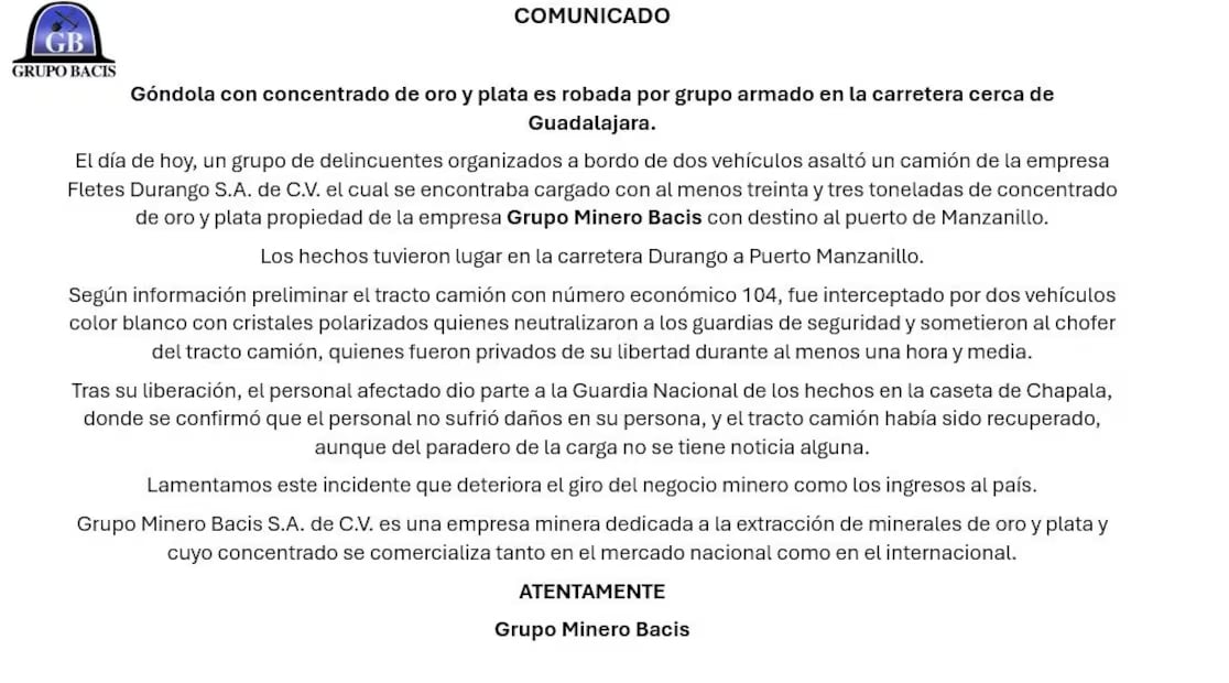 Robo del siglo en Guadalajara