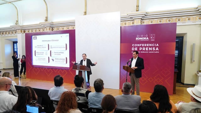 Firma Gobernador Durazo convenio para garantizar 100% de conectividad a Internet en Sonora