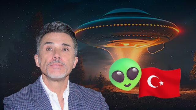 Sergio Mayer jura que vio OVNIs en Turquía