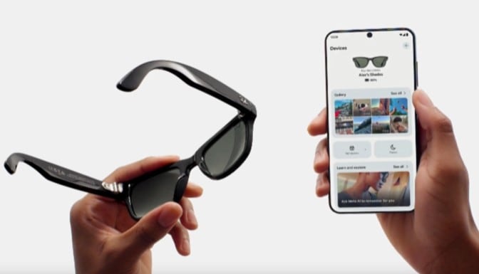 Los lentes Ray-Ban de Meta con inteligencia artificial