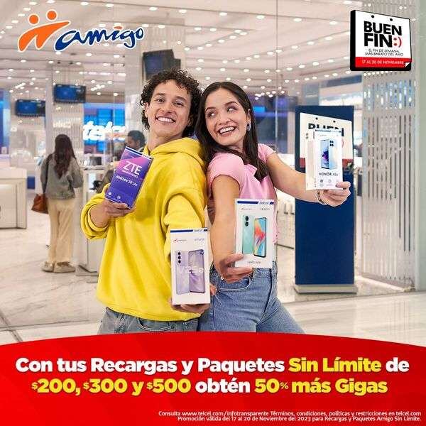 5 promociones en Telcel por Buen Fin 2023 que valen el precio