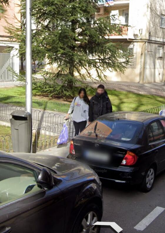 Sale en Google Maps con su ex