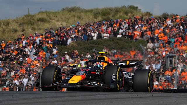 Checo Pérez en el GP de los Países Bajos
