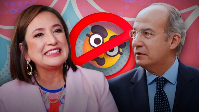Xóchitl Gálvez y Felipe Calderón